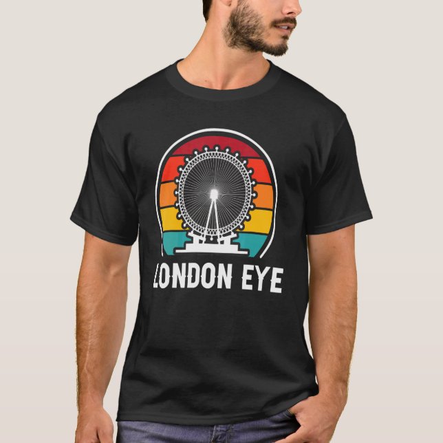 Camiseta Támesis De Los Ojos De Londres En El Río Inglaterr (Anverso)