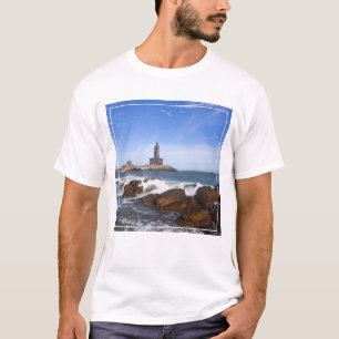 Camiseta Tamil Nadu de la estatua el   de Thiruvalluvar del