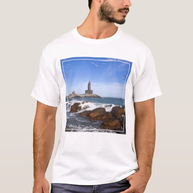 Camiseta Tamil Nadu de la estatua el | de Thiruvalluvar del (Anverso)
