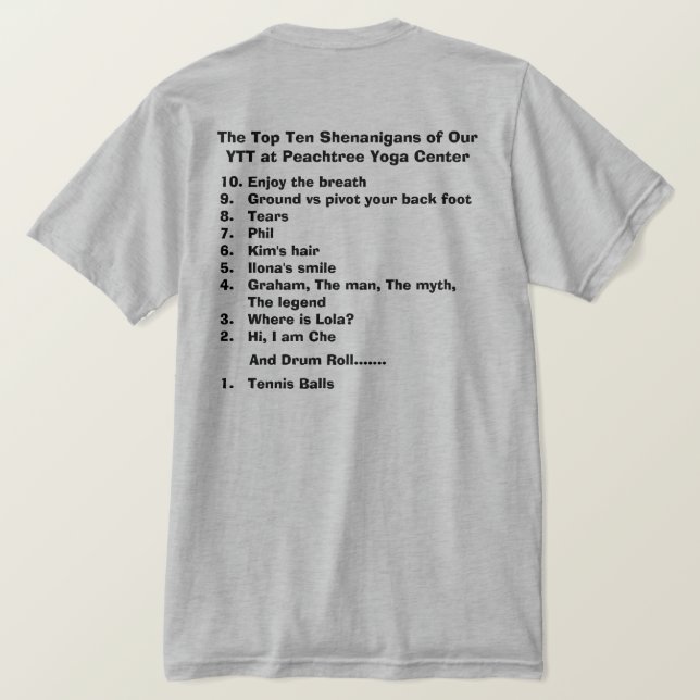 Camiseta Tammy  (Reverso del diseño)