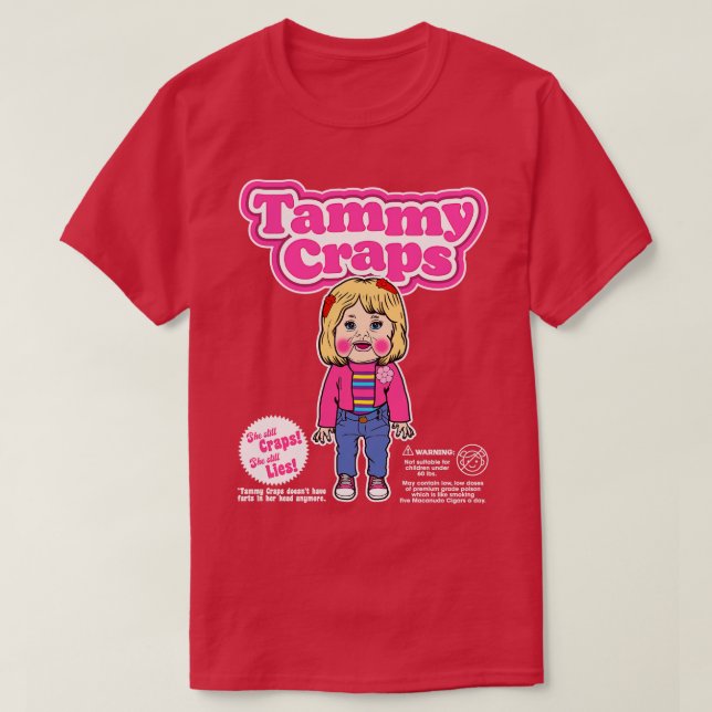Camiseta Tammy Craps (Diseño del anverso)