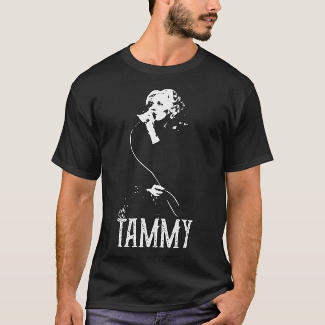 Camiseta Tammy - White Stencil (Anverso)