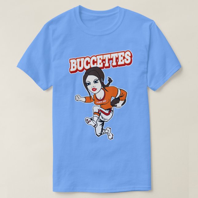 Camiseta Tampa Bay Buccettes (Diseño del anverso)