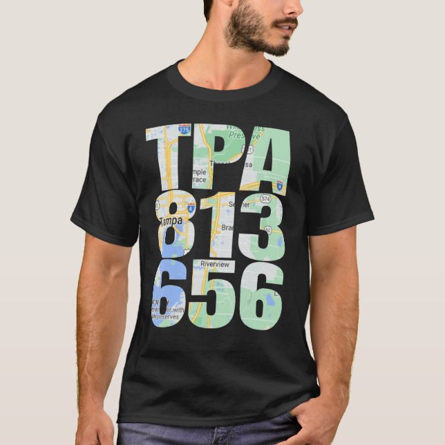 Camiseta Tampa Bay Florida Tpa 813 656 Road Trip Beaches Ch (Anverso)