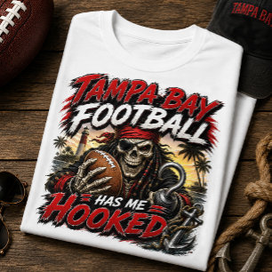 Camiseta Tampa Bay Fútbol Me Tiene Enganchado Fan Pirata