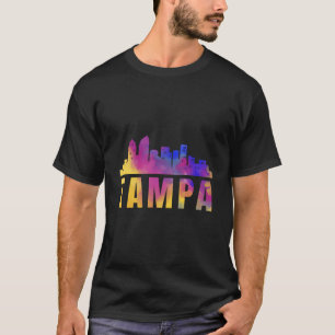 Camiseta Tampa Bay Skyline Art City Town Florida Fl State U