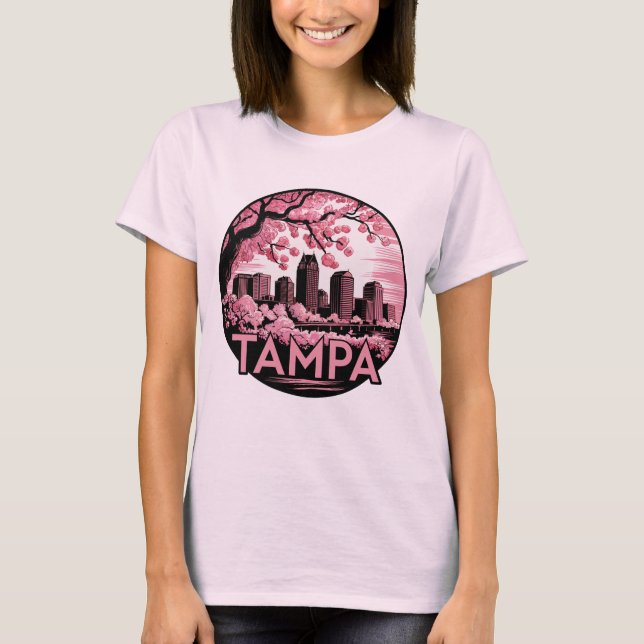 Camiseta Tampa City Florida USA (Anverso)
