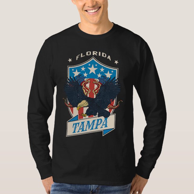 Camiseta Tampa City National Florida Day (Anverso)