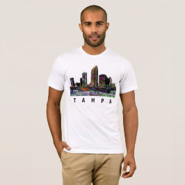 Camiseta Tampa, Florida en graffiti
