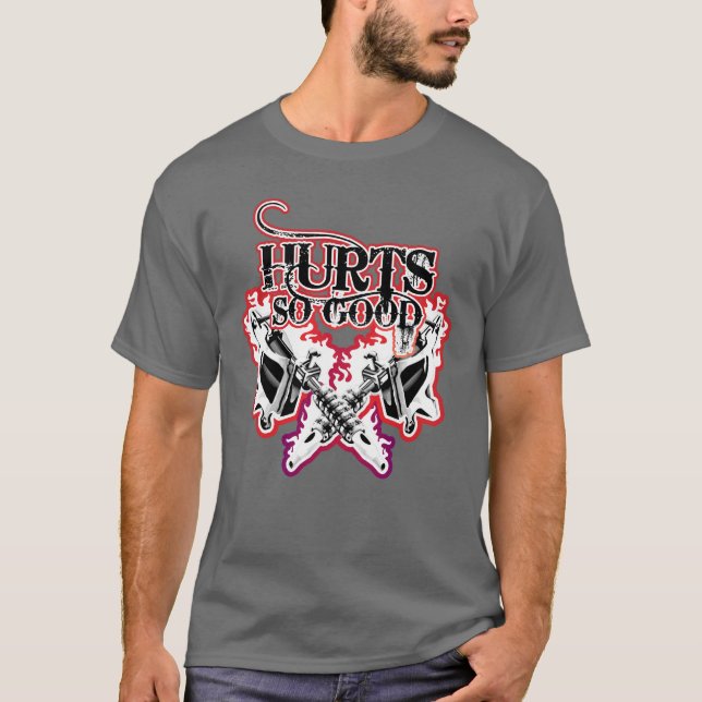 Camiseta tan buena del tatuaje de los daños (Anverso)