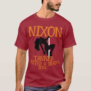 Camiseta Tan descansado y listo NIXON 2024 Presidente