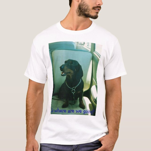 Camiseta ¿Tan donde vamos? (Anverso)
