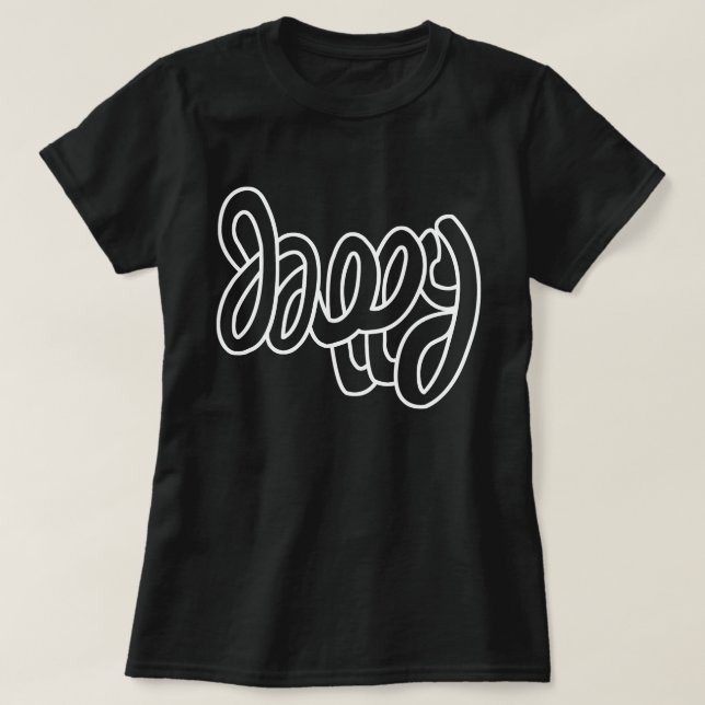 Camiseta Tan Feliz (Diseño del anverso)
