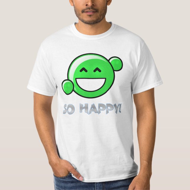CAMISETA ¡TAN FELIZ! (Anverso)