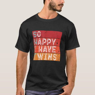 Camiseta Tan feliz que tengo gemelos retro
