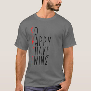 Camiseta Tan Gracioso Que Tengo Gemelos, Mamá De Gemelos, P