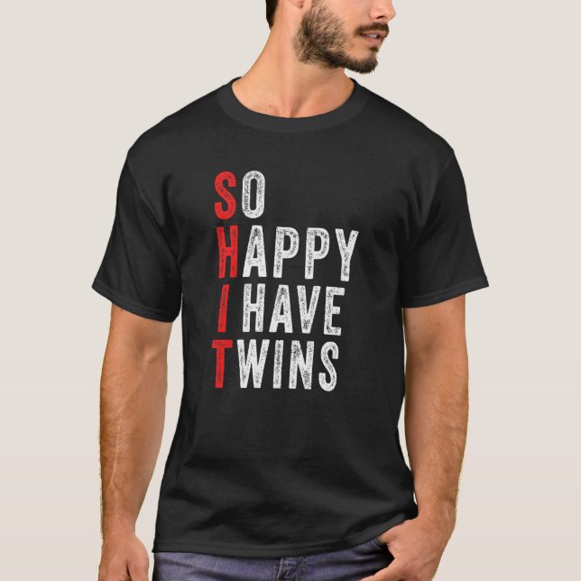Camiseta Tan Gracioso Que Tengo Gemelos, Mamá De Gemelos, P (Anverso)