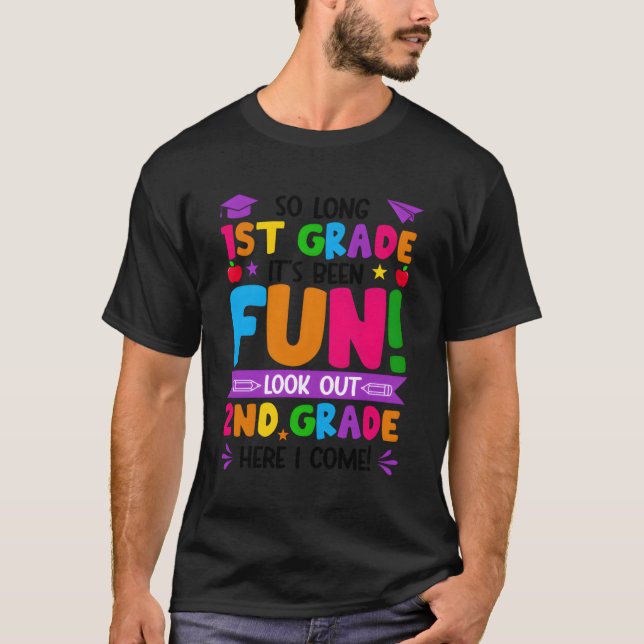 Camiseta Tan Largo 1º Grado Cuidado 2º Graduado (Anverso)