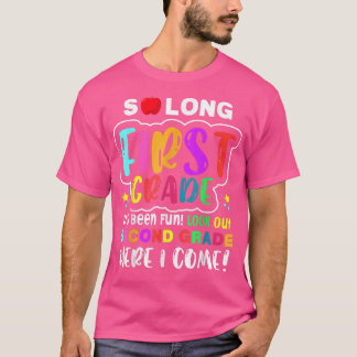 Camiseta tan largo primer grado hola segundo grado Aquí voy
