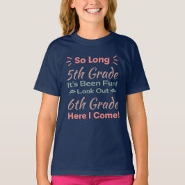 Camiseta Tan largo quinto grado
