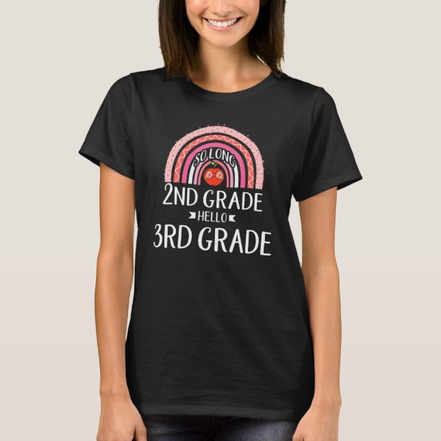 Camiseta TAN LARGO SEGUNDO GRADO HELLO 3º GRADO Maestro arc (Anverso)