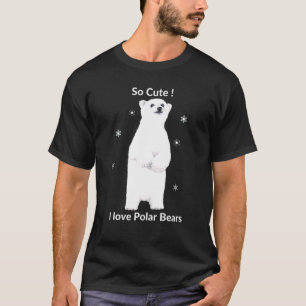 Camiseta Tan lindo que me encantan los osos polares