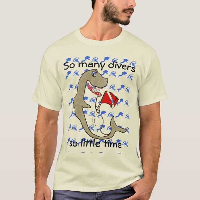 Camiseta Tan muchos buceadores (Anverso)