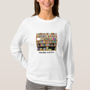 Camiseta Tan muchos libros (personalizable)