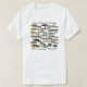 Camiseta Tan muchos pescados de agua dulce (Diseño del anverso)
