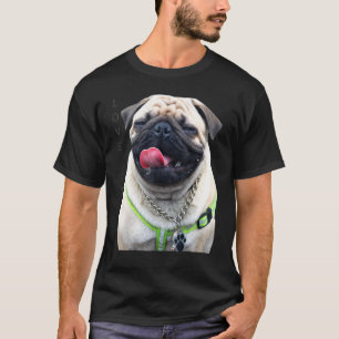 Camiseta Tan Pug Camisas Mujeres Hombres Pug Mom Dad Life T