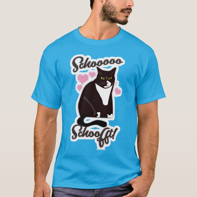 Camiseta Tan suave y Mascota gato divertido lema de amor (Anverso)