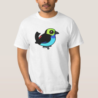 Camiseta Tanager del paraíso de Birdorable