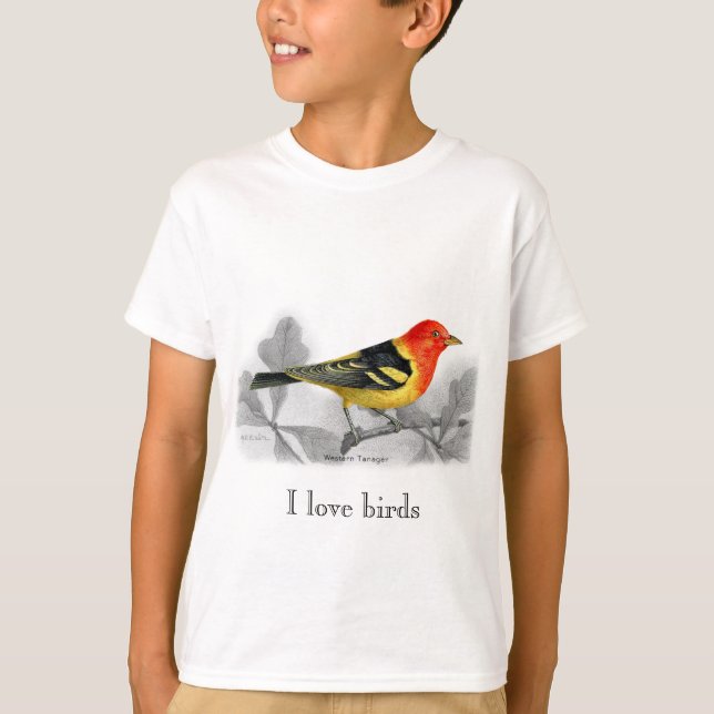 Camiseta Tanager occidental (Anverso)