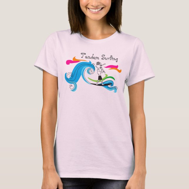 Camiseta Tandem Surfing Funky (Anverso)