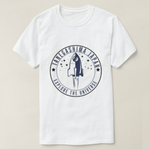 Camiseta Tanegashima Japón explora el universo 