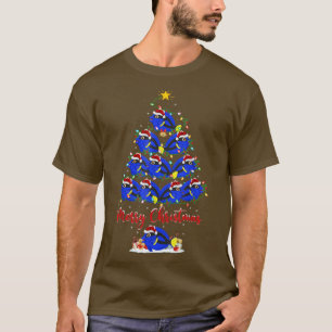 Camiseta Tang Fish Lover coincide con el árbol navideño de 