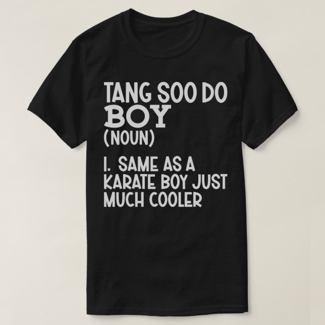 Camiseta Tang Soo Do Boy (Diseño del anverso)