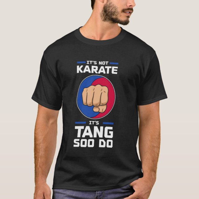 Camiseta Tang Soo Do Instructor Martial Artist Korean Karat (Anverso)