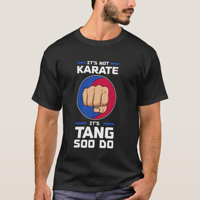 Camiseta Tang Soo Do Instructor Martial Artist Korean Karat (Anverso)