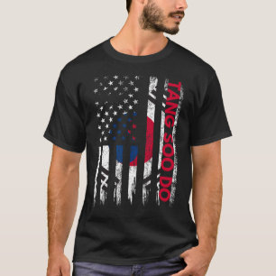 Camiseta Tang Soo Do Karate Entrenamiento De Artes Marciale