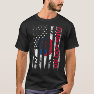 Camiseta Tang Soo Do Karate Entrenamiento De Artes Marciale