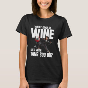 Camiseta Tang Soo Do Tradicional Artes Marciales Wine Tang 
