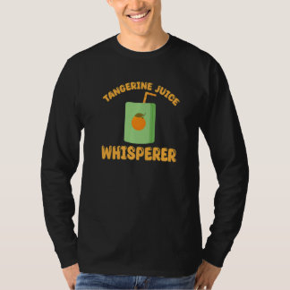 Camiseta Tangerine Juice Whisperer Apparel Mandarin Orange