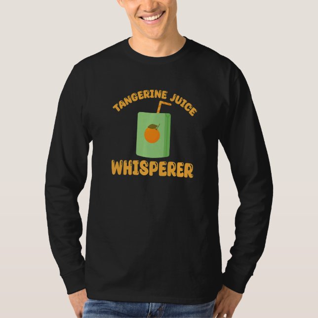 Camiseta Tangerine Juice Whisperer Apparel Mandarin Orange (Anverso)