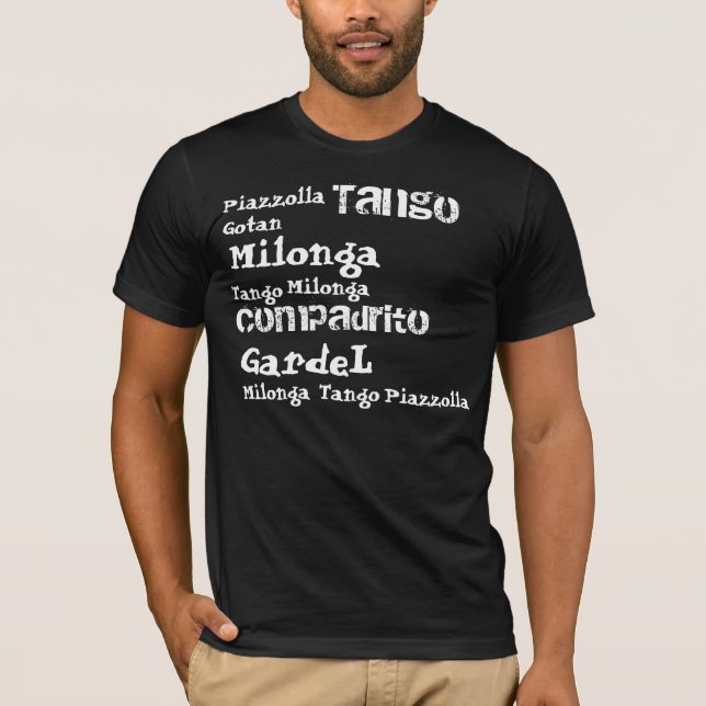 Camiseta Tango (Anverso)