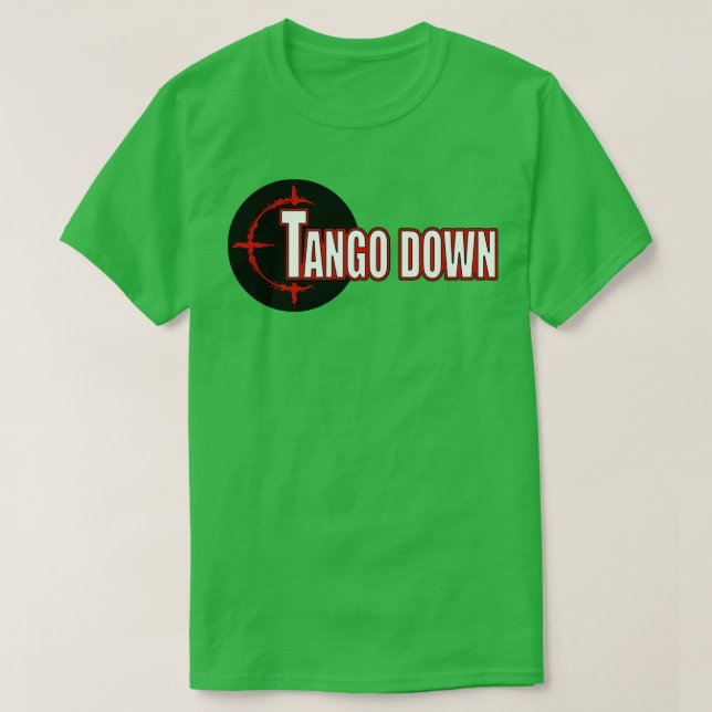 Camiseta Tango abajo (Diseño del anverso)