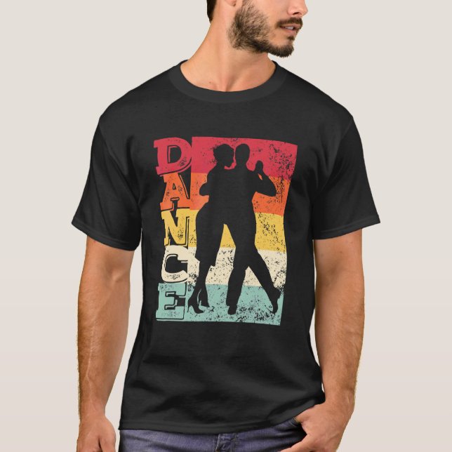 Camiseta Tango Argentino Danzando El Corazón Milonga Vals T (Anverso)