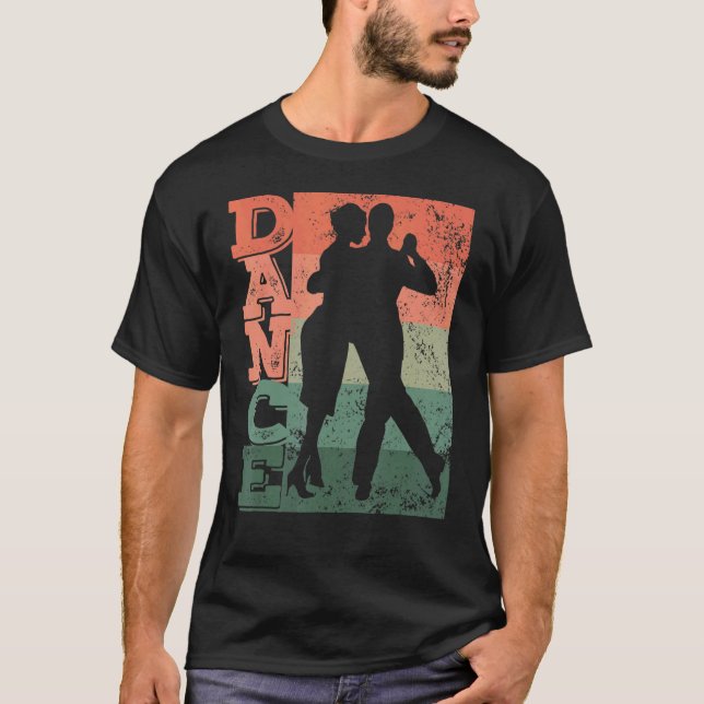 Camiseta Tango Argentino Danzando El Corazón Milonga Vals T (Anverso)