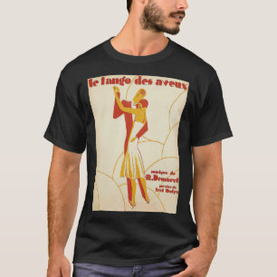 Camiseta Tango art déco en los años 20
