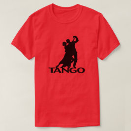 Camiseta Tango Ballroom Dancers Silhouette